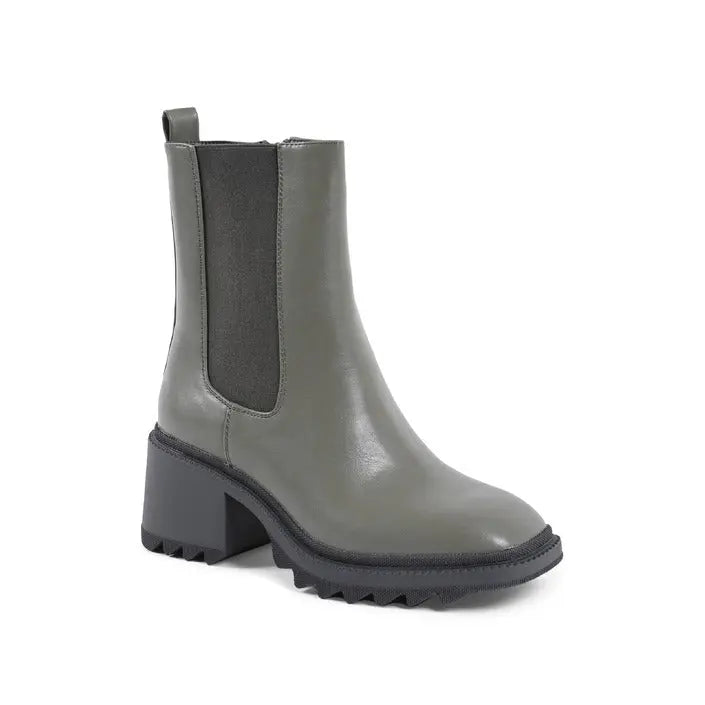 19V69 Italia Womens Ankle Boot Green 181-87 MILITARY 19V69 ITALIA by VERSACE 19.69 ABBIGLIAMENTO SPORTIVO S.R.L.