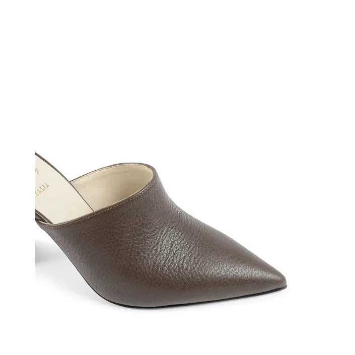 19V69 Italia Womens Mule Sandal Dark Brown LEYA90 CRAZY GRAIN ARGILLA 19V69 ITALIA by VERSACE 19.69 ABBIGLIAMENTO SPORTIVO S.R.L.