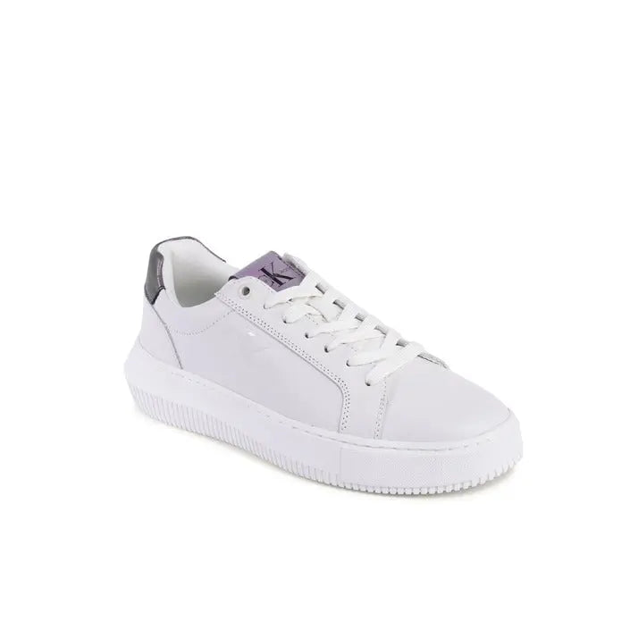 Calvin Klein Womens Sneaker White YW0YW0120201T Calvin Klein