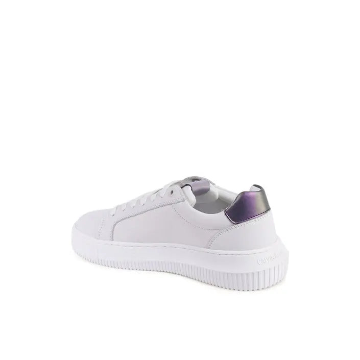 Calvin Klein Womens Sneaker White YW0YW0120201T Calvin Klein