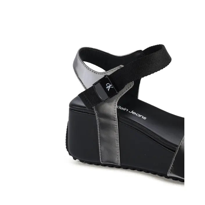 Calvin Klein Womens Wedge Black YW0YW013660GN Calvin Klein