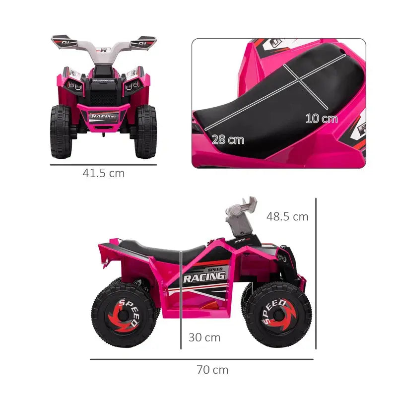 Cavender 6V 1 Seater All-Terrain Vehicles Battery Powered Ride On