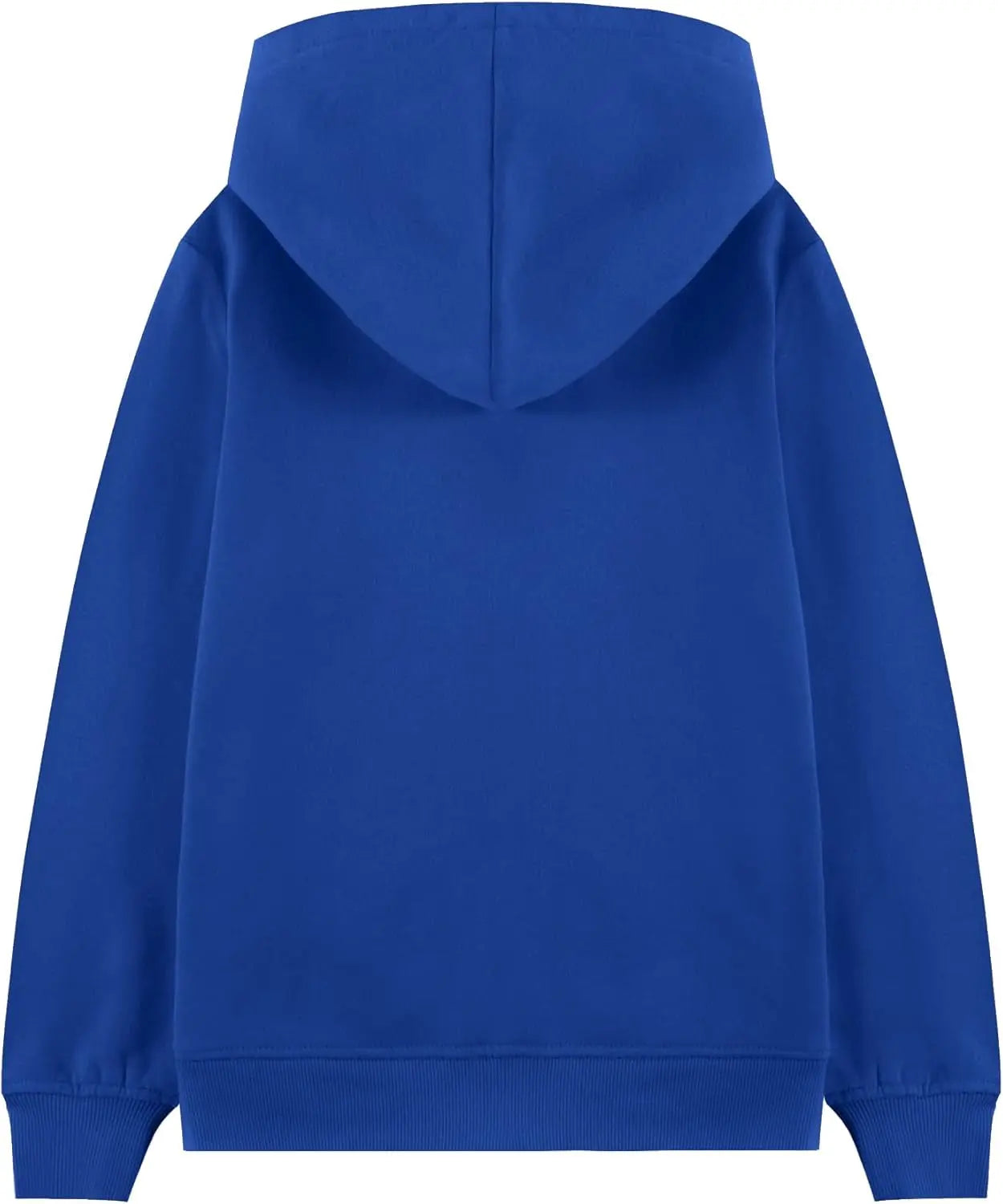 Kids Soft Brushed Fleece Zip-Up Hooded Sweatshirt Hoodie for Boys or Girls 4-12 Years