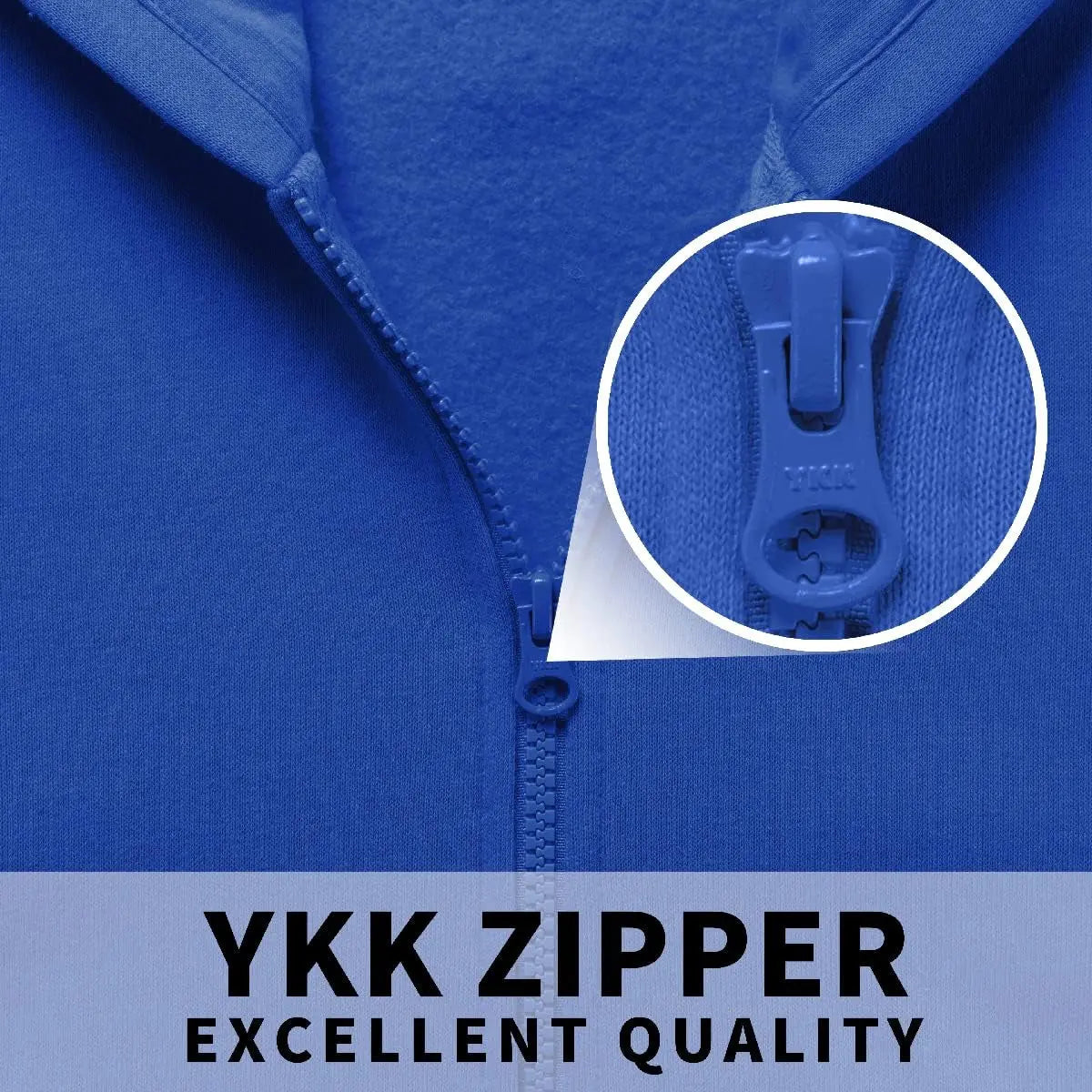 Kids Soft Brushed Fleece Zip-Up Hooded Sweatshirt Hoodie for Boys or Girls 4-12 Years
