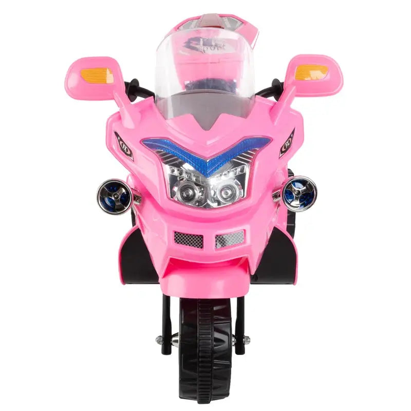 Kids Motorcycle Toy - 6V Battery Powered 3-Wheel Electric Motorcycle for Kids Ages 3 to 6 with Sounds, Reverse, and Headlights - Toddler Ride on Toys - Gift for by Lil’ Rider