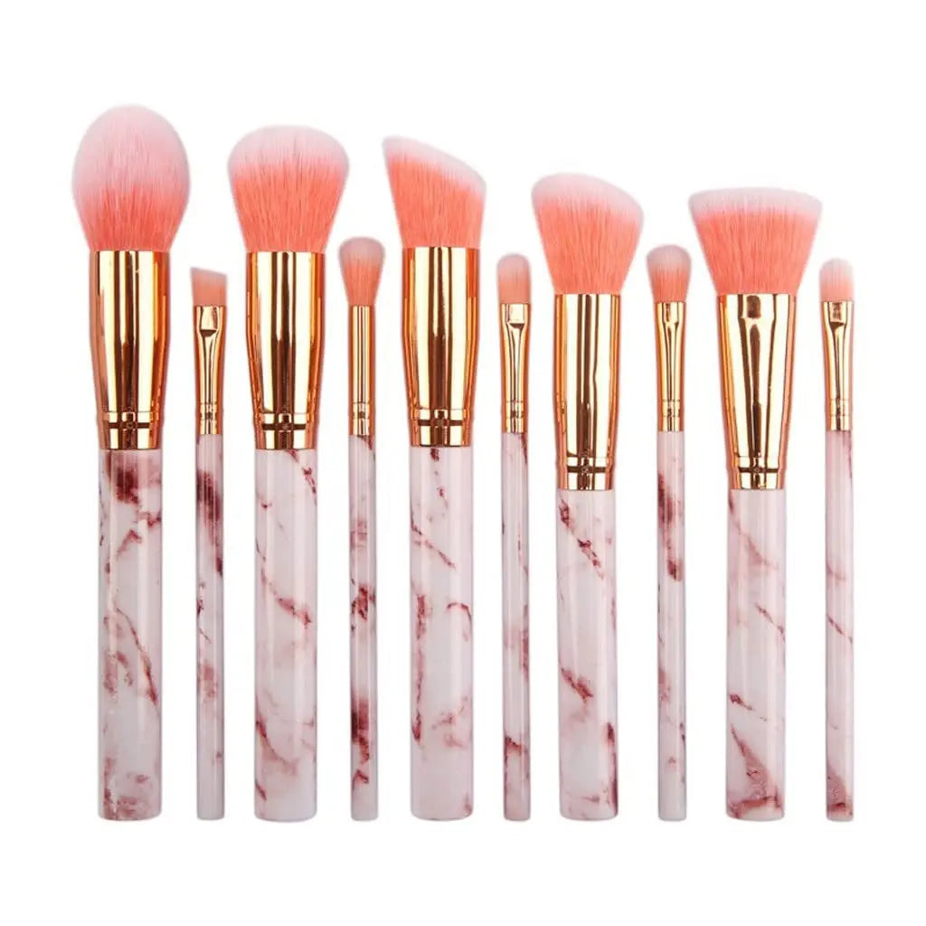 Makeup Brushes 10 Brushes Set Complete Blush Brushes Beauty Tools Brushes