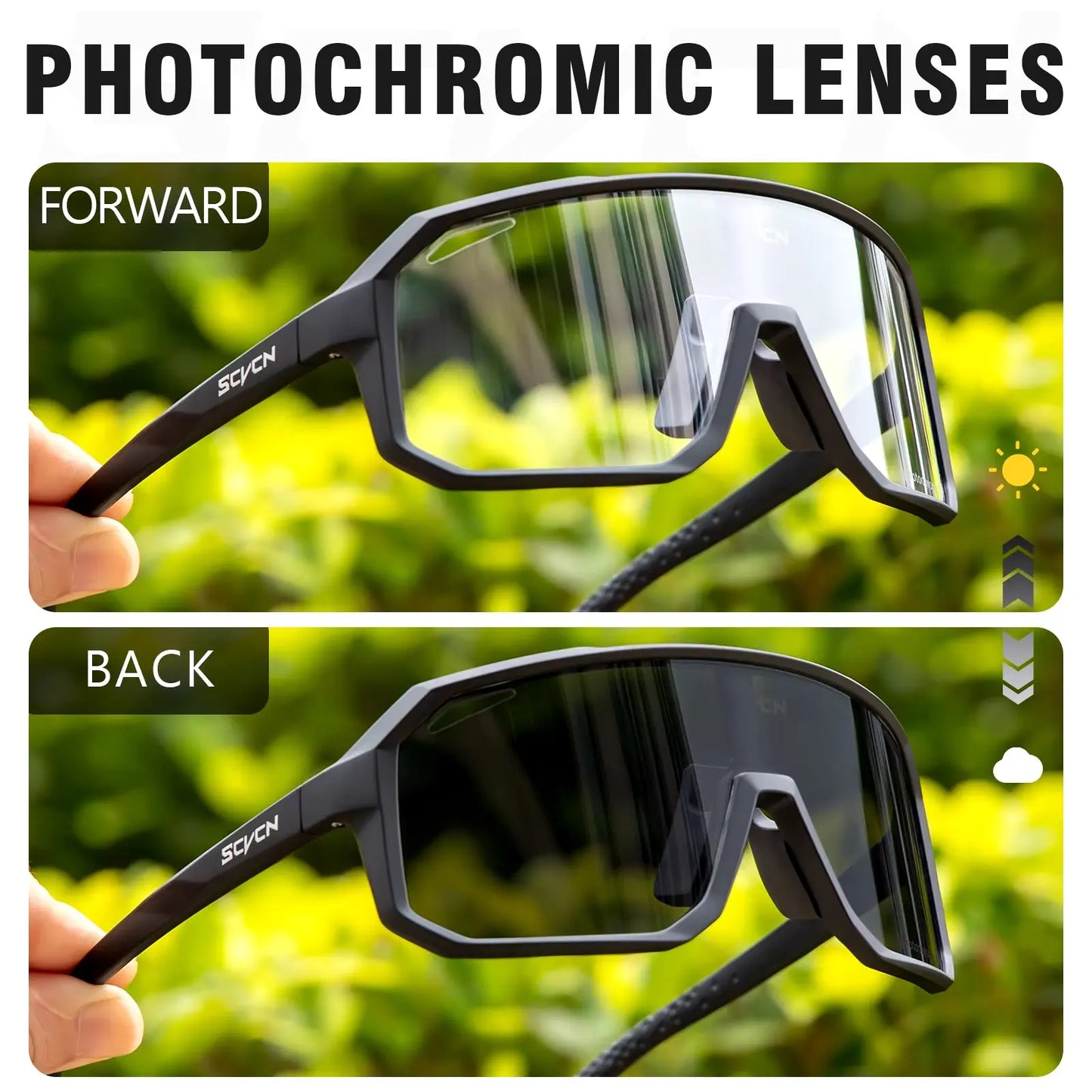 New Cycling Glasses Bike Sunglasses Men UV400 Eyewear Outdoor Sports MTB Goggles Bicycle Women Riding Hiking Sunglasses
