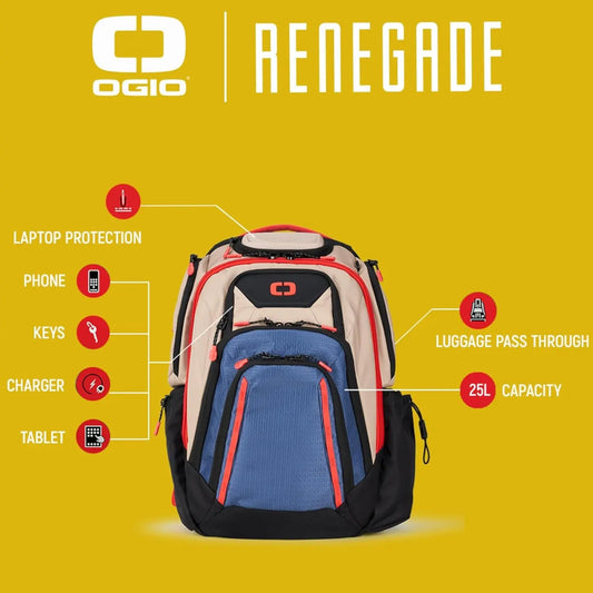 Renegade PRO Backpack (Renegade Pro, Heather Gray), Medium