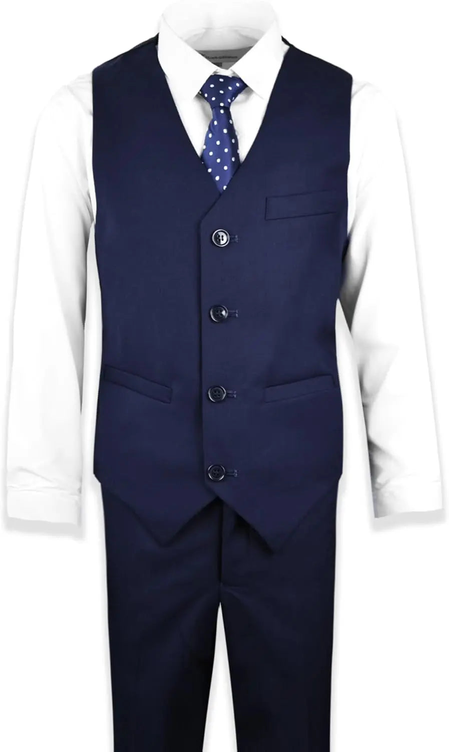 Signature Boys' Slim Fit Suit Complete Outfit