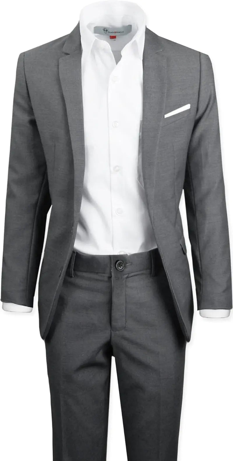 Signature Boys' Slim Fit Suit Complete Outfit
