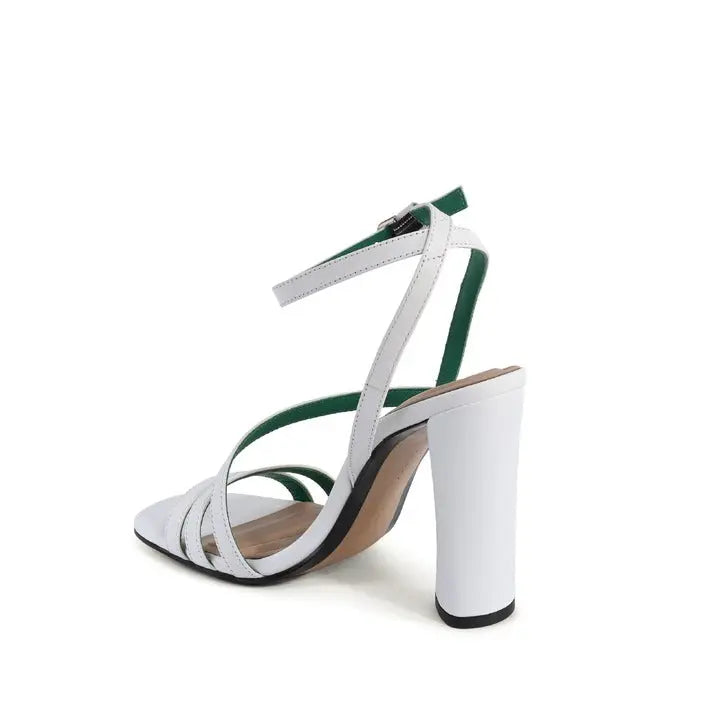 Tommy Hilfiger Womens Sandal White FW0FW07752YBL Tommy Hilfiger