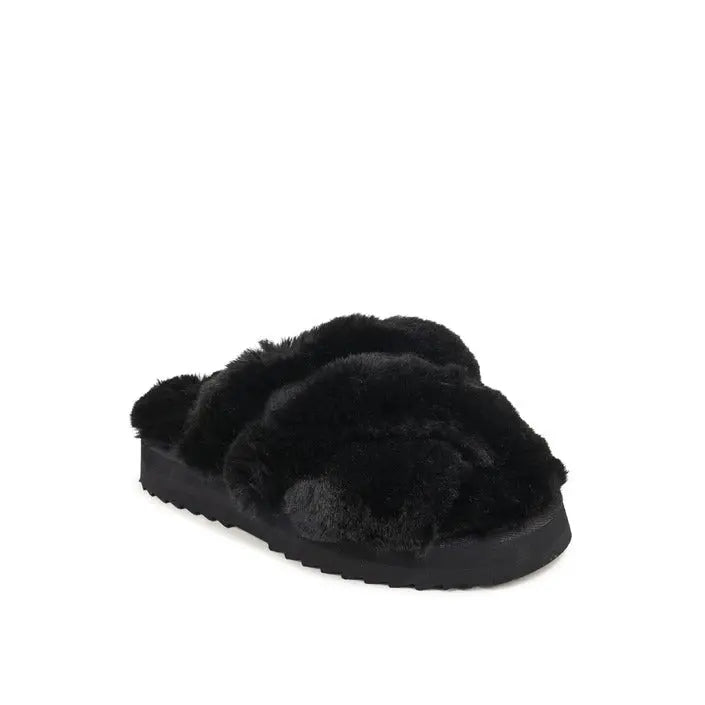 Tommy Hilfiger Womens Slipper Black FW0FW07330BDS Tommy Hilfiger