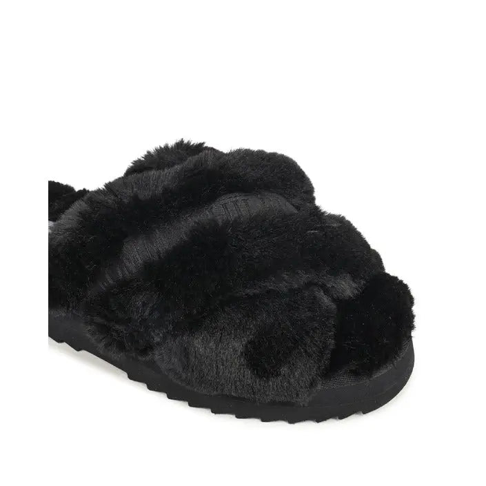 Tommy Hilfiger Womens Slipper Black FW0FW07330BDS Tommy Hilfiger