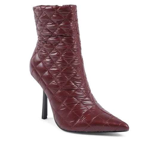 19V69 Italia Womens Ankle Boot Bordeaux HF007 BORDEAUX 19V69 ITALIA by VERSACE 19.69 ABBIGLIAMENTO SPORTIVO S.R.L.
