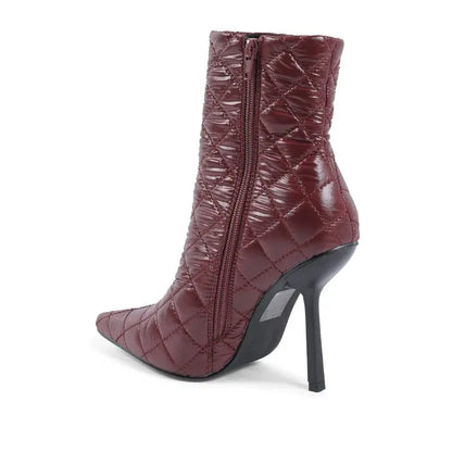 19V69 Italia Womens Ankle Boot Bordeaux HF007 BORDEAUX 19V69 ITALIA by VERSACE 19.69 ABBIGLIAMENTO SPORTIVO S.R.L.