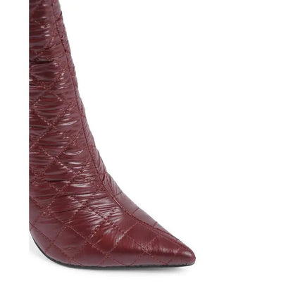 19V69 Italia Womens Ankle Boot Bordeaux HF007 BORDEAUX 19V69 ITALIA by VERSACE 19.69 ABBIGLIAMENTO SPORTIVO S.R.L.