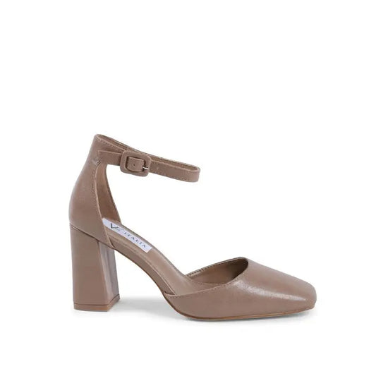 19V69 Italia Womens Ankle Strap Pump Beige HLL0127 BEIGE 19V69 ITALIA by VERSACE 19.69 ABBIGLIAMENTO SPORTIVO S.R.L.