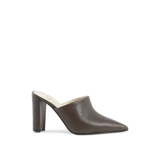 19V69 Italia Womens Mule Sandal Dark Brown LEYA90 CRAZY GRAIN ARGILLA 19V69 ITALIA by VERSACE 19.69 ABBIGLIAMENTO SPORTIVO S.R.L.