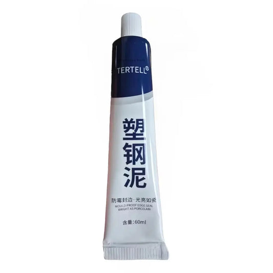60Ml Plastic Steel Mud Waterproof Glue Kitchen and Bathroom Anti-Mildew Glue Epoxy Resin Leak Plugging and Caulking Sealant Home