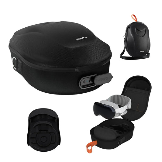 Compatible with Apple Vision Pro Hard Carrying Case with Magnetic 40W Fast Ch...