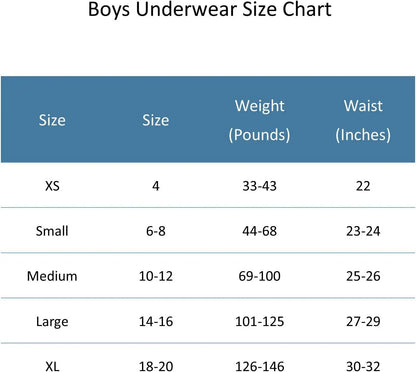 Boy'S B841W5 5-Pack Boxer (Pack of 5)