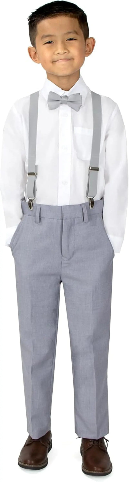 Boys' 4-Piece Suspender Outfit