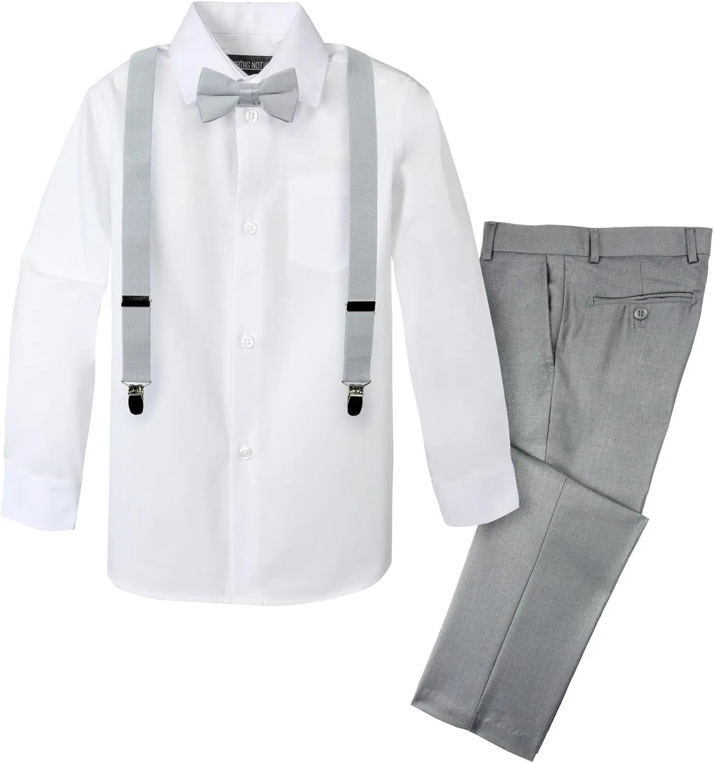 Boys' 4-Piece Suspender Outfit