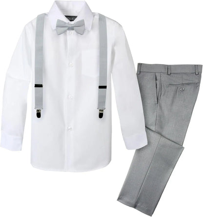 Boys' 4-Piece Suspender Outfit