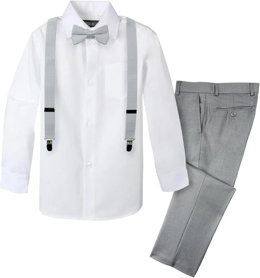 Boys' 4-Piece Suspender Outfit