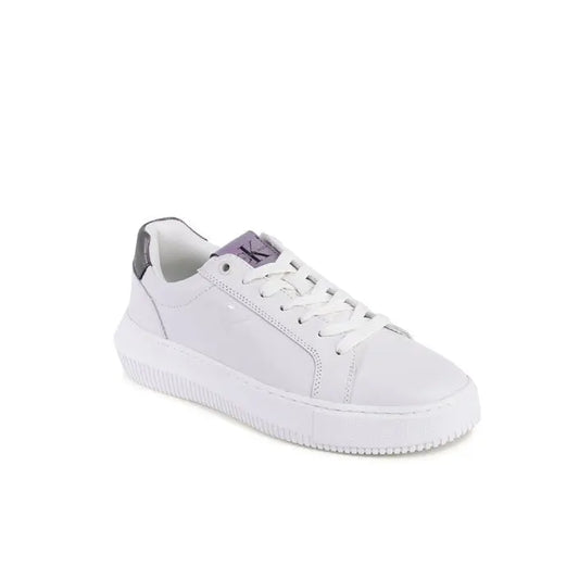 Calvin Klein Womens Sneaker White YW0YW0120201T Calvin Klein
