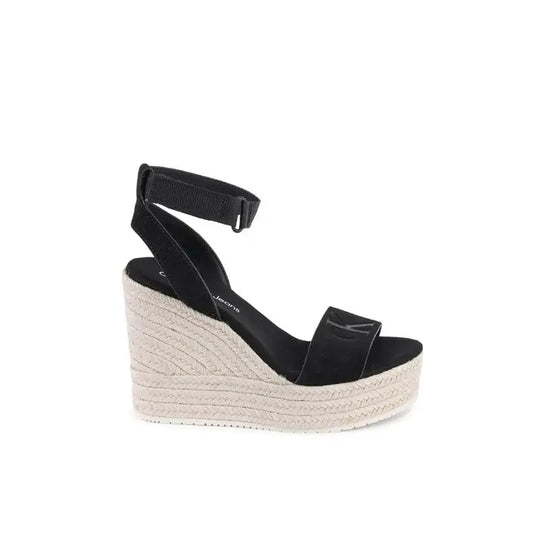 Calvin Klein Womens Wedge Black YW0YW01026BEH Calvin Klein