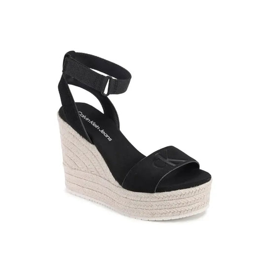 Calvin Klein Womens Wedge Black YW0YW01026BEH Calvin Klein
