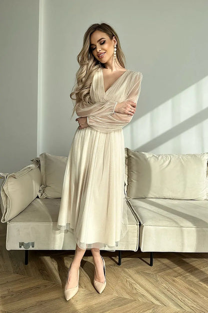  Evening dress model 188227 Bicotone 