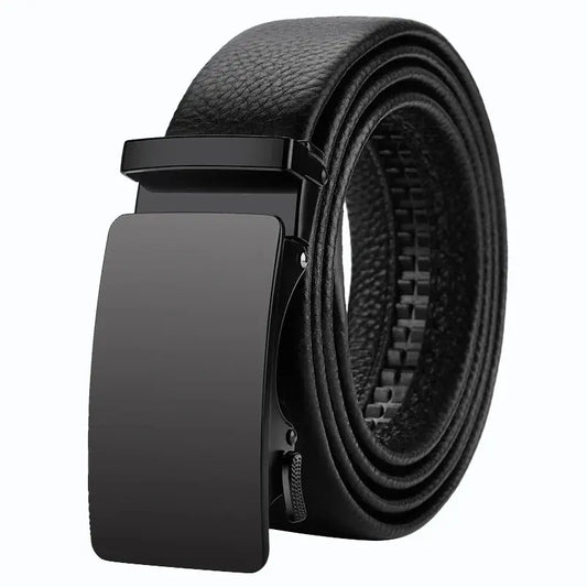 Men Belt Genuine Leather Belt for Men Automatic Belts Adjustable Waistband Business Belts 허리띠