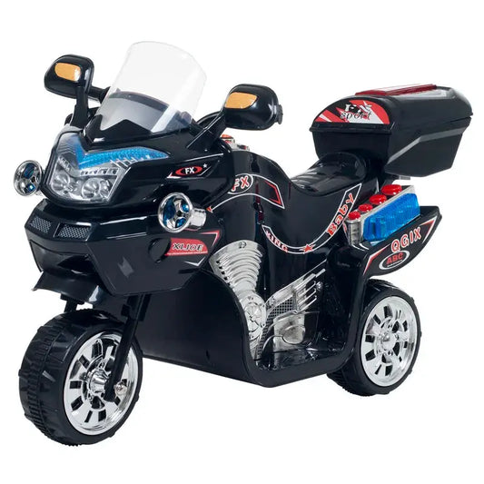 Kids Motorcycle Toy - 6V Battery Powered 3-Wheel Electric Motorcycle for Kids Ages 3 to 6 with Sounds, Reverse, and Headlights - Toddler Ride on Toys - Gift for by Lil’ Rider