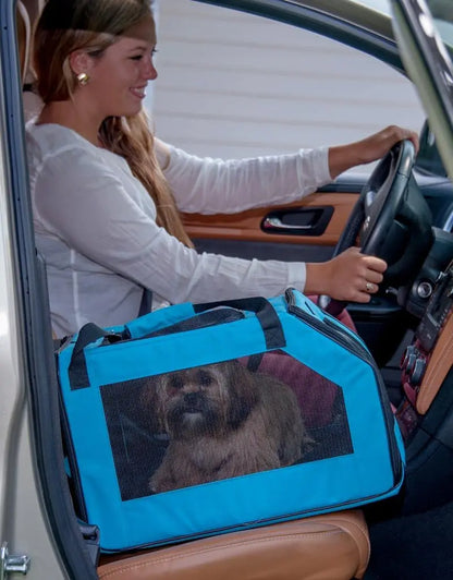 Pet Gear Signature Pet Safety Carrier and Car Seat for Small Dogs & Cats