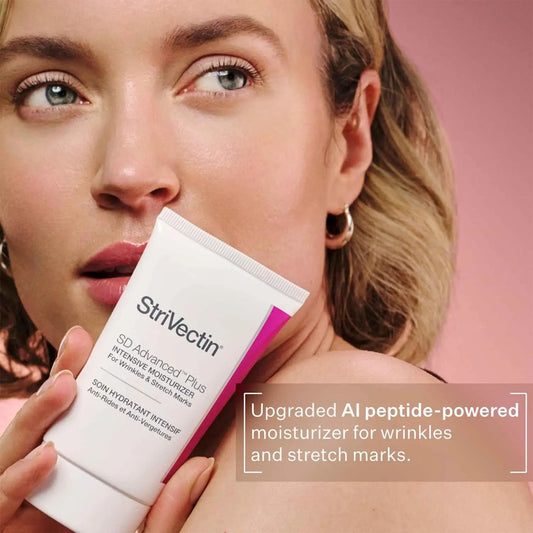 SD Advanced™ plus Intensive Moisturizer for Wrinkles & Stretchmarks, for Face & Body, Collagen Boosting with Peptides & Hyaluronic Acid