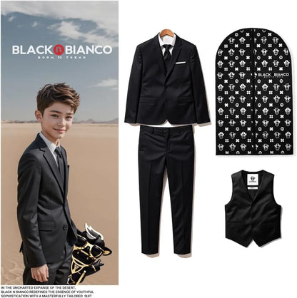 Signature Boys' Slim Fit Suit Complete Outfit