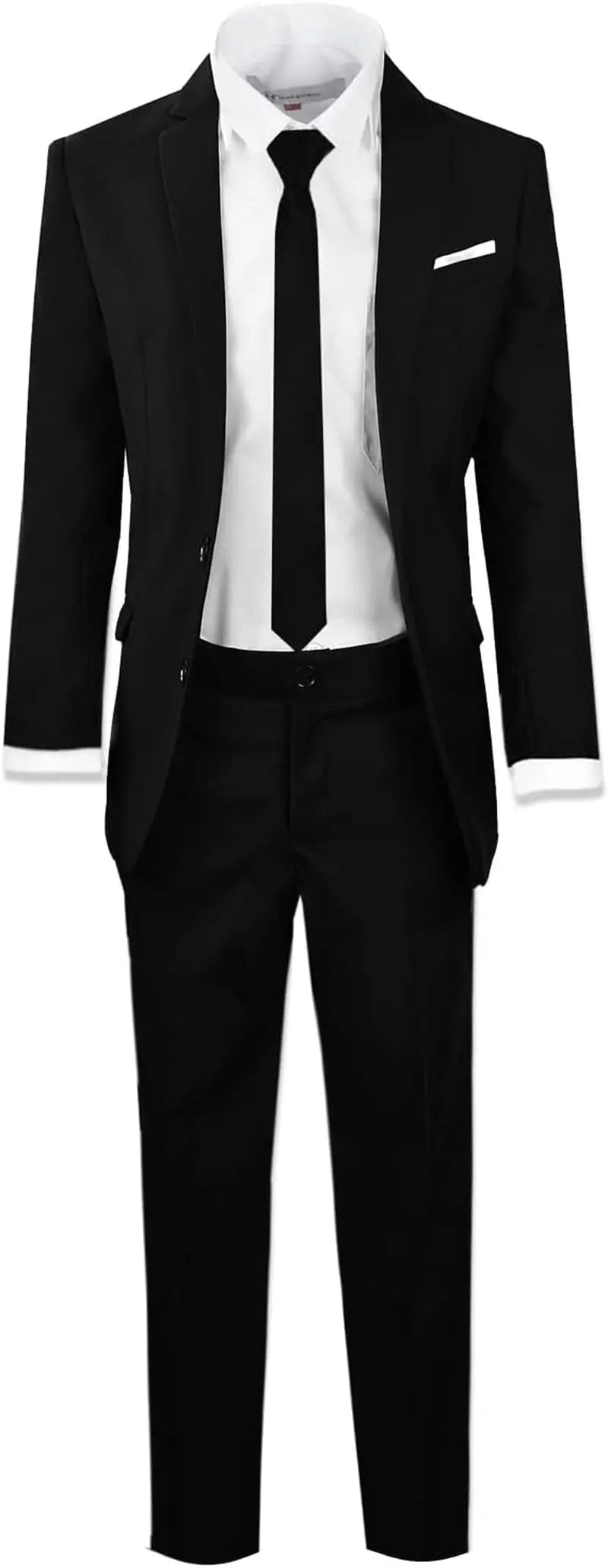 Signature Boys' Slim Fit Suit Complete Outfit