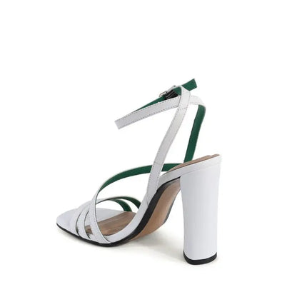 Tommy Hilfiger Womens Sandal White FW0FW07752YBL Tommy Hilfiger