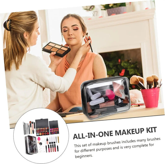 3 Sets Women'S Makeup Set Gift for Women Cosmetics Sulies Makeup Brushes Lip Gloss for Women Mascara Sets Eyeshadow Set Makeup Kit Women Cosmetics Sulies Cosmetic Kit for Women ( Color : as Shownx4Pcs